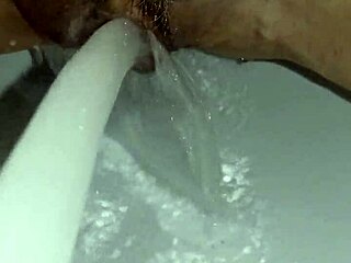 gretala uses soap on her trimmed pussy amateur fun
