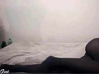 I Love Her Legs Miley Grey In Fetish Nylon