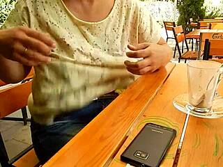 Look At These Mature Exhibitionists Flashing Their Hairy Tits Everywhere!