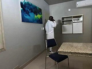 student celebrates passing medical exam with professor