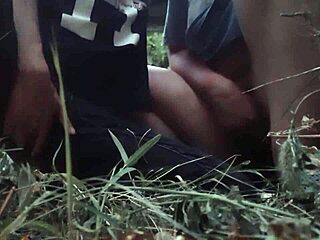 Girls achieve flying orgasms through bold outdoor masturbation