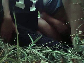 Girls achieve flying orgasms through bold outdoor masturbation