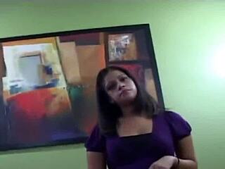 first time amateur gets exposed on webcam with monster cock