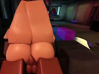 Roblox slut gets fucked and filled with cum in intense session