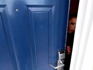 Big tits blonde carmen valentina deepthroats black cock