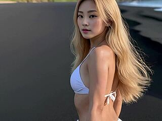 Wow, this Korean girl nude compilation at the beach is just insane with big tits everywhere!