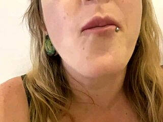 Curvy Milf Swallows Gummy Bears In Fetish