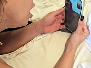 kalena mitrak interacts with her naughty follower in a homemade video