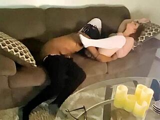 Step Sis Submits to Choking and Doggystyle for Orgasm