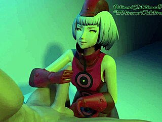 In the story of Elizabeth Persona 3, she gives an intense handjob scene