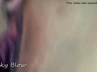 pierced cock enters wet slutty pussy in closeup homemade scene