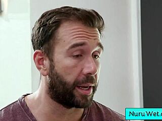 sexy big tit asian masseuse gives amazing wet nuru massage