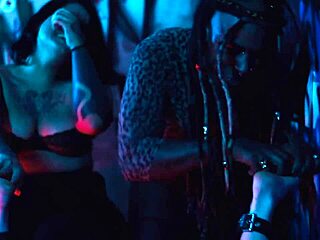 bound foot fetish with deepthroat gagging and toe licking