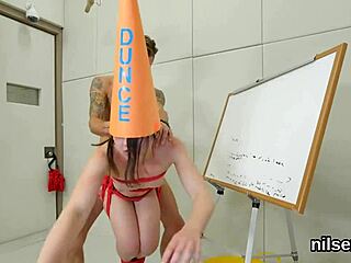 Wicked cutie dragged to asshole asylum for HARSH TREATMENT