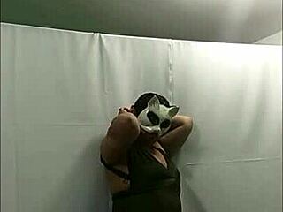 Getting ready for livestream in dress