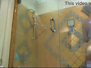 Jelena Jensen Shakes Her Tits After Shower