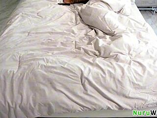 Lacey Jayne And James Angel Deliver Nuru Massage With Wet Pussy And Big Ass Outdoors