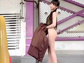 mayu ronne in cosplay jerk off challenge part 3