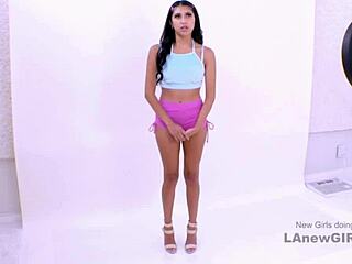 wanna see a sexy latina model banged at audition?