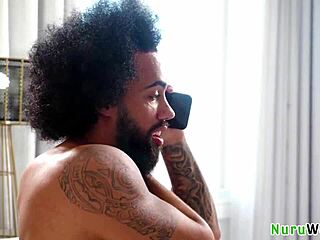 Lacey Jayne And James Angel Deliver Nuru Massage With Wet Pussy And Big Ass Outdoors