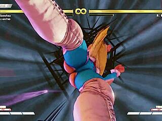 R Mika Showing Ass Cam on Street Fight