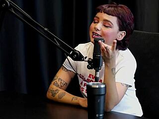 Blonde Annie Clementine Gets Tattoo In Orgy