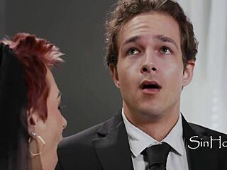 Jayden Marcos fucks grieving gilf widow Ruby Lynne at husband's funeral