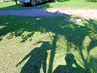 Outdoor Exhibitionism At The Summer Camp In Medellín As Venezuelan Slut