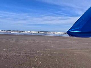 Hey, They Recognize My Slut On The Beach!