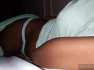 She says, 'I'm fingering my juicy virgin chocolate pussy until I scream and cream all over.'