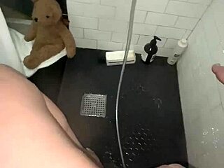Arab Elite Girl Masturbates Tight Pussy In Shower!