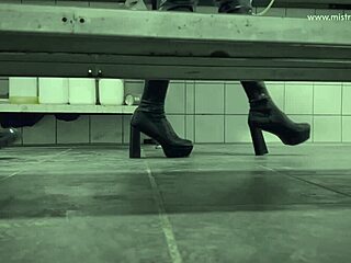 dominatrix mistress april performs medical penis torment on patient in hospital