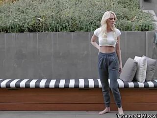 i test lesbian couple with shemale threesome