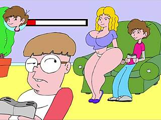 Relaxing on the couch with comic