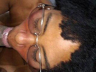 Pierced Nipples Tease Big Cock in Homemade Deepthroat!