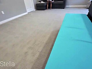 Stepaunt gets her pants fucked and creampied twice by stepnephew in homemade taboo