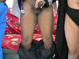 doctor satisfies dick with nurse and muslim patient