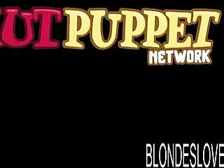 Do Blondes Love Dick? Audrie Farel Gets Licked On Bench