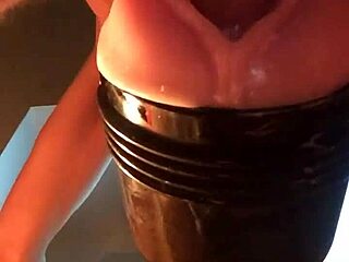 I enjoy fucking my fleshlight in homemade video