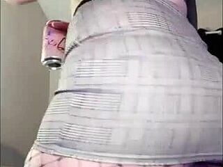 Is That Sexy Fat Ass Dancing In Fishnets Teasing You?