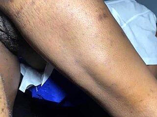 teacher fucks ebony ass doggy with monster cock.