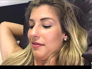 Shona River Masturbates While Sharing Experiences with Friend