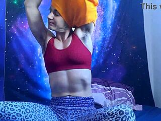 sweet compilation muscled fitness hairy big clit natural tits scort aragne spicy