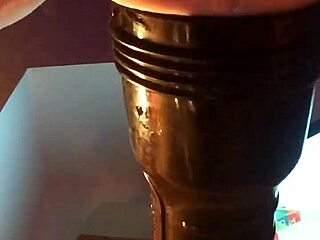 I enjoy fucking my fleshlight in homemade video