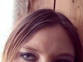 katrina intensely fingers her wet pussy in the kitchen