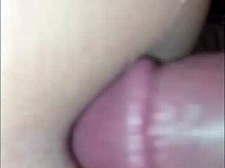 Brunette Milf Moans During Anal Fuck By Guy In Feminine Clothes.