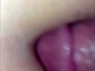 Brunette Milf Moans During Anal Fuck By Guy In Feminine Clothes.