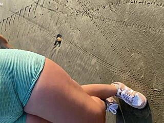 I found a hot girl and took her to the bathroom.