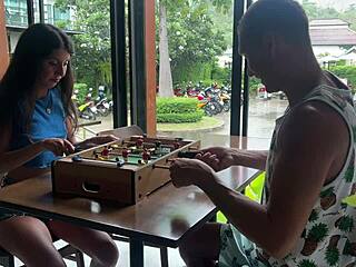 Lost the game, so head outside for a walk