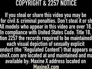 MAXINE X GETS A HARD ANAL!